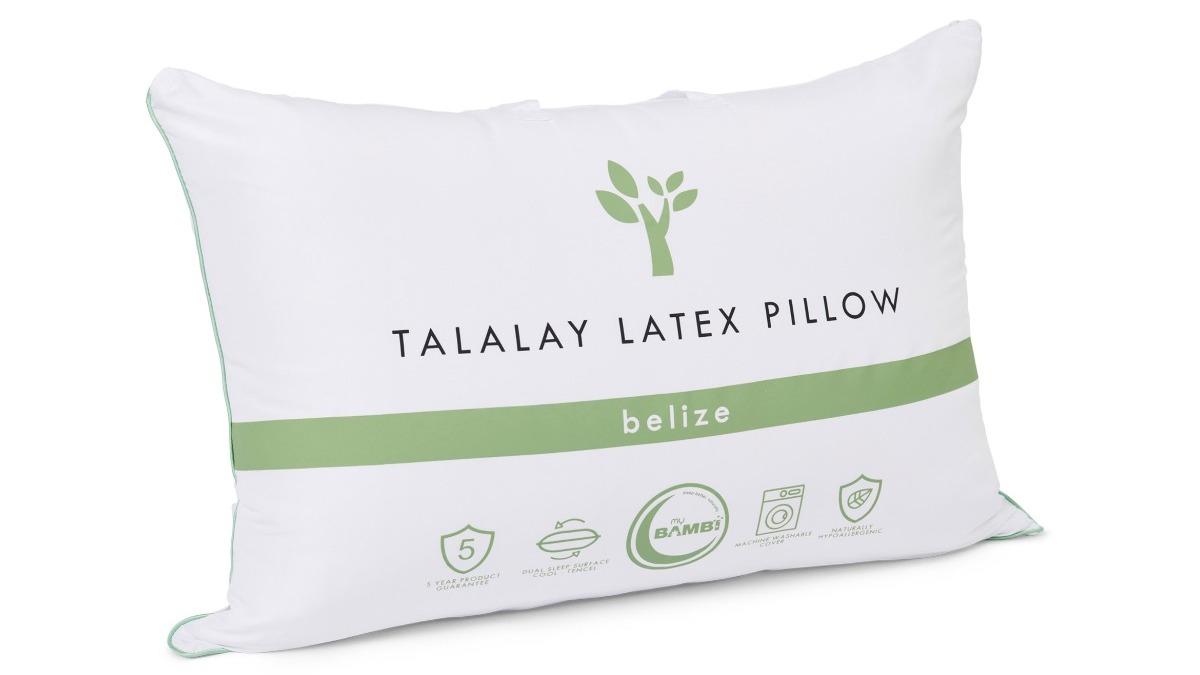 Belize Talalay Cooltouch Latex Contour Pillow