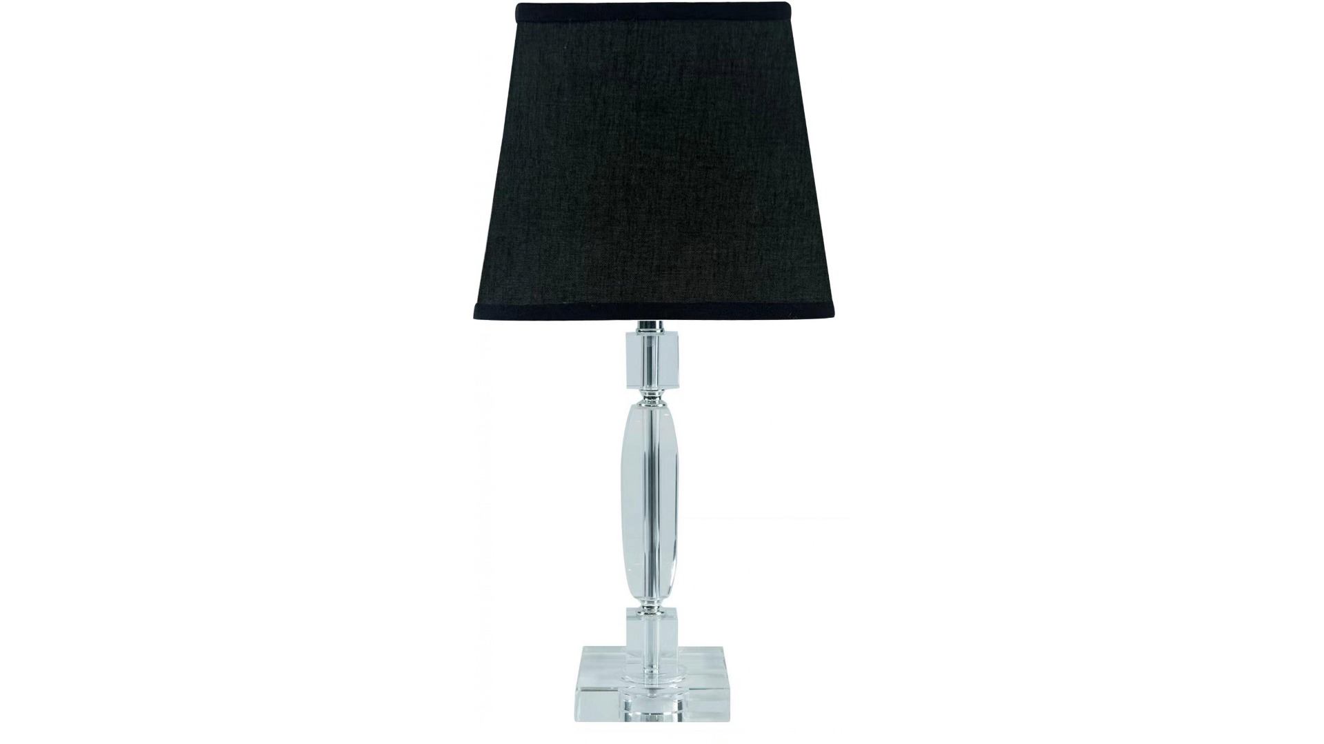 Cannes Black Bedside Lamp