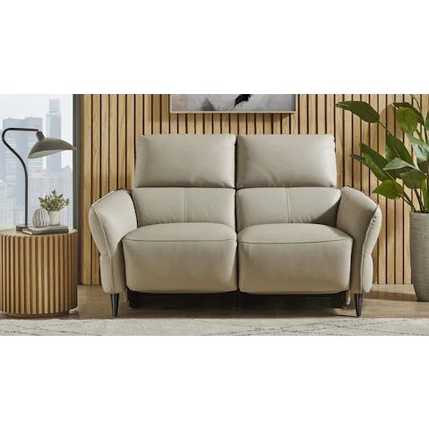 Sego 2-Seater Leather Powered Recliner Sofa