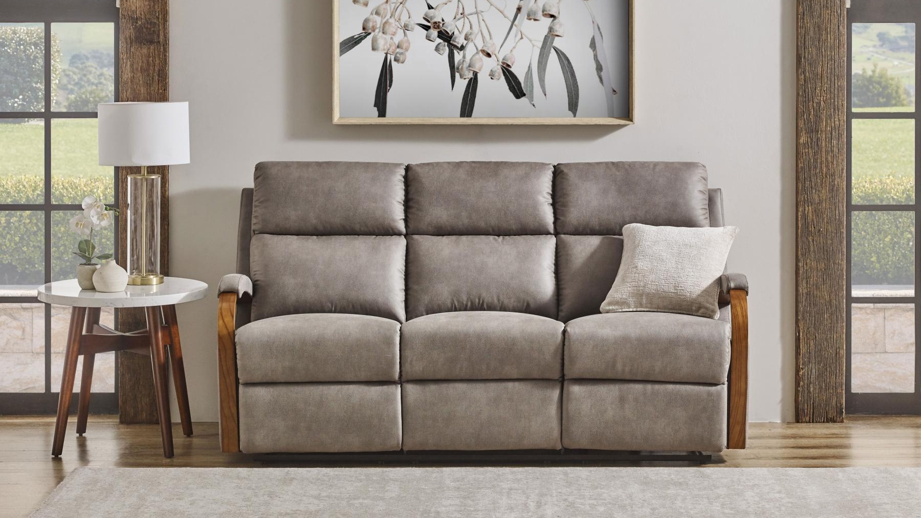 Kilmore Fabric Powered Recliner Sofa
