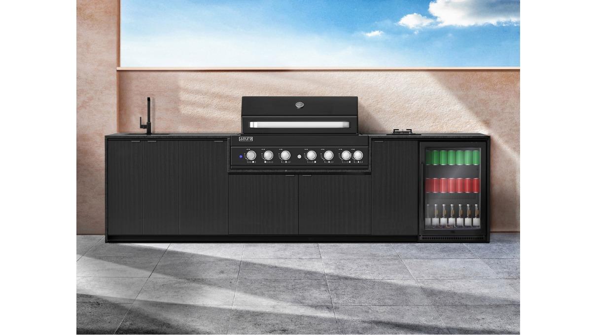 Euro Houston 6-Burner Outdoor Kitchen