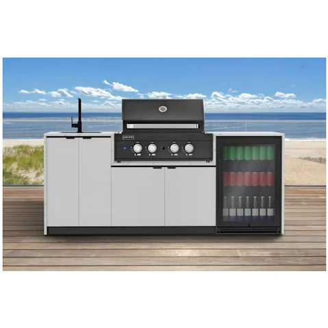 Euro Miami 4-Burner Outdoor Kitchen