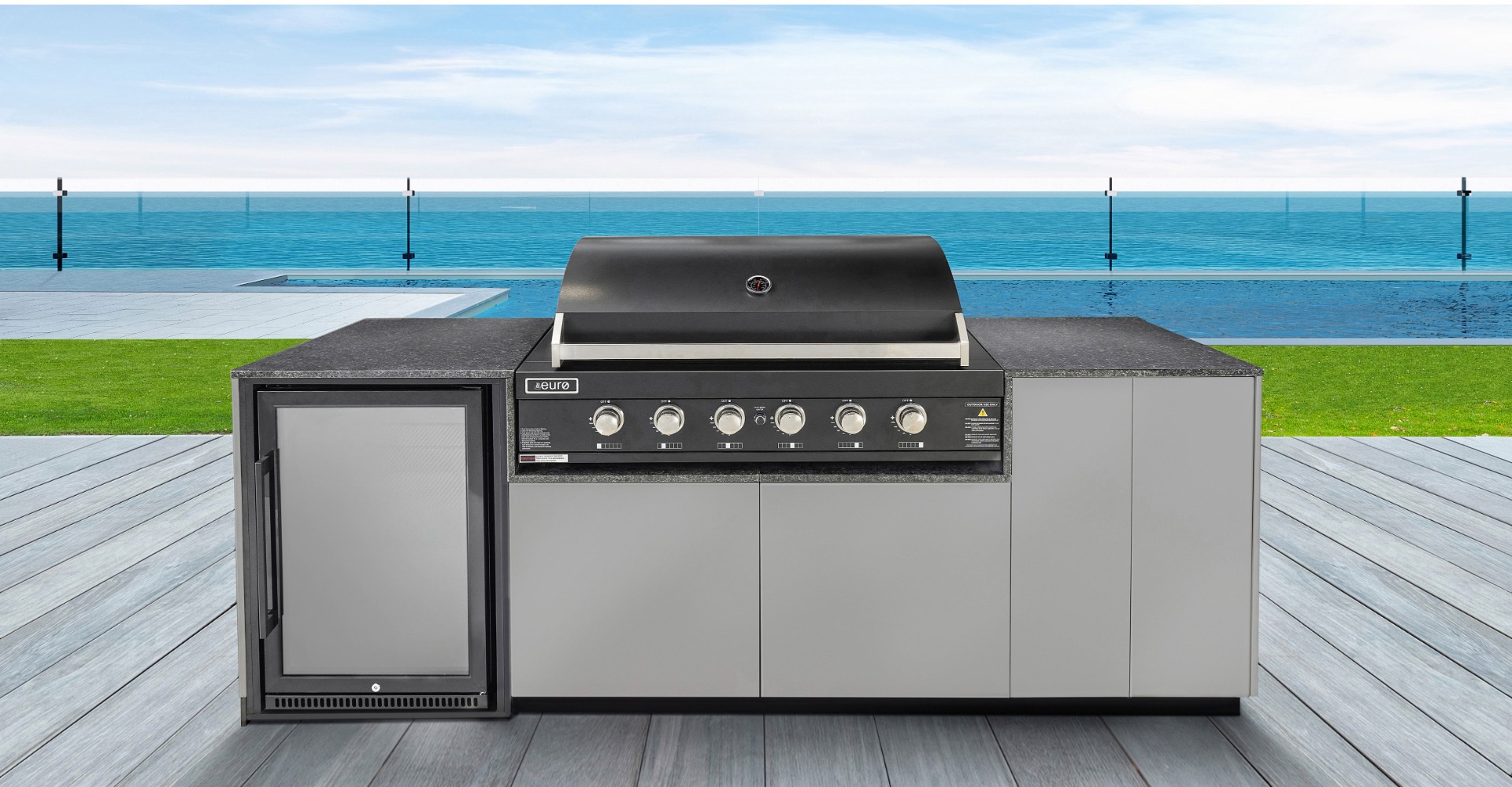 Euro Montana 2 6-Burner Outdoor Kitchen