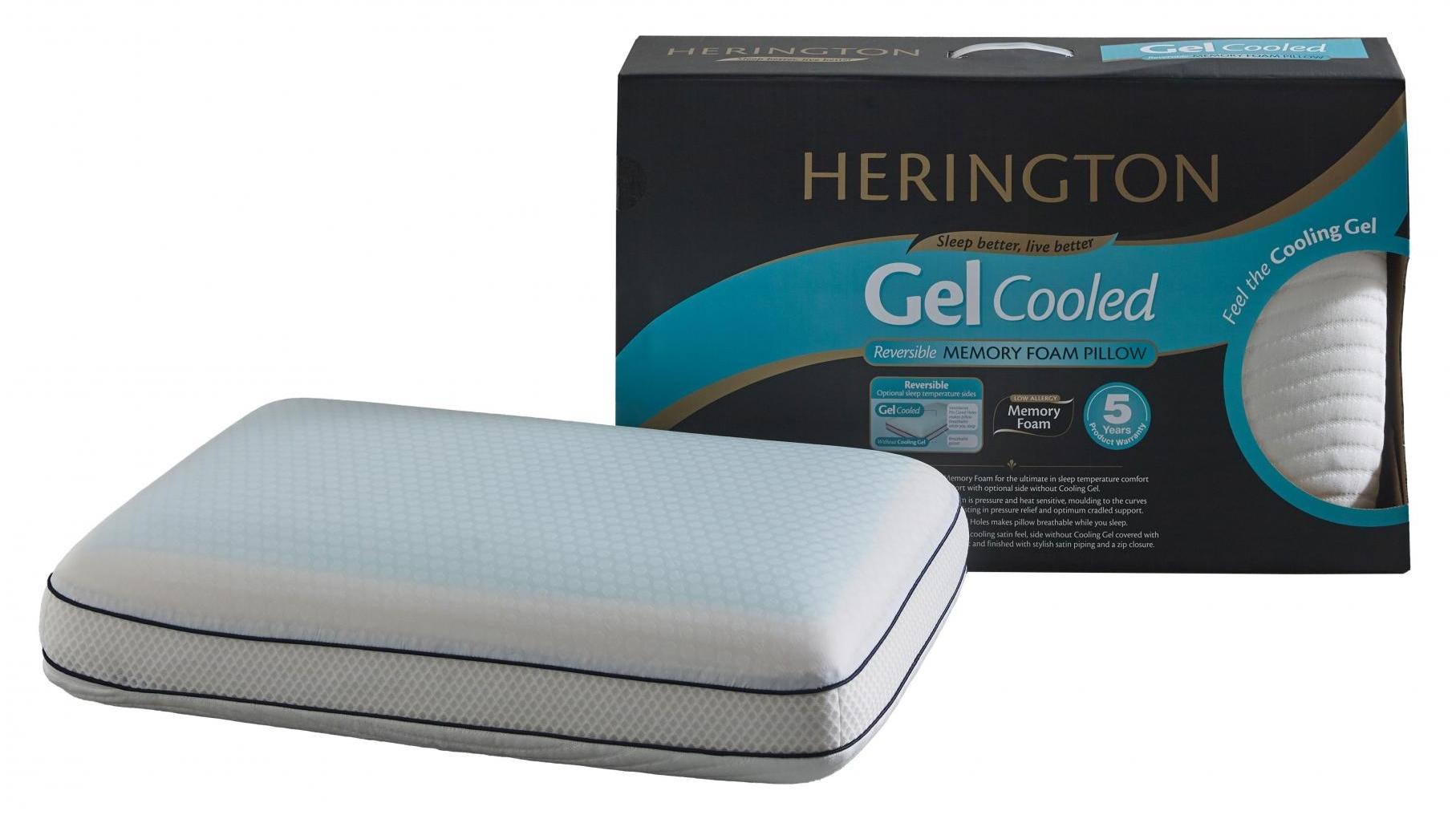 Herington Cooling Gel Pillow Harvey Norman