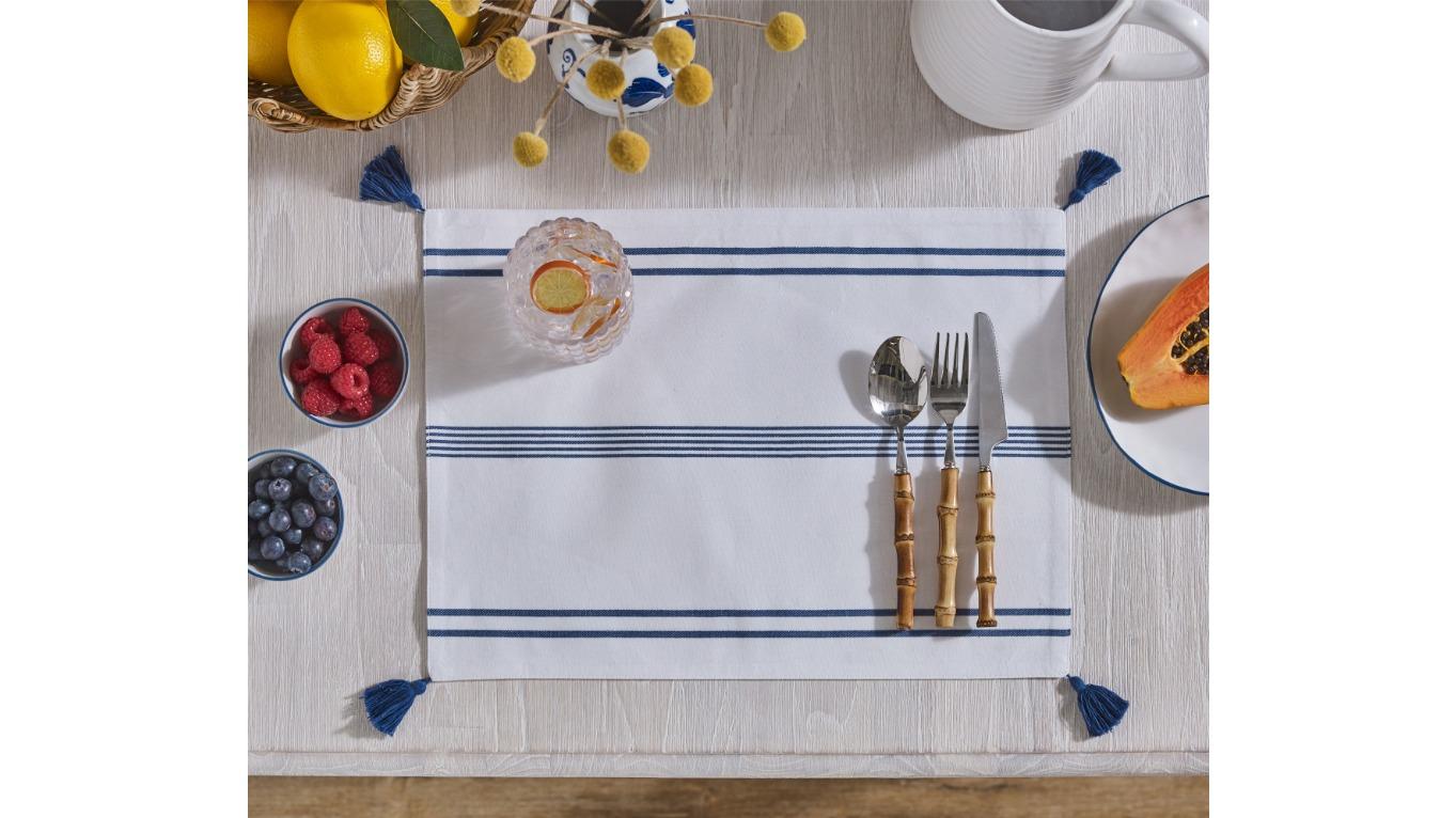 L'Avenue Cancun Navy Placemat