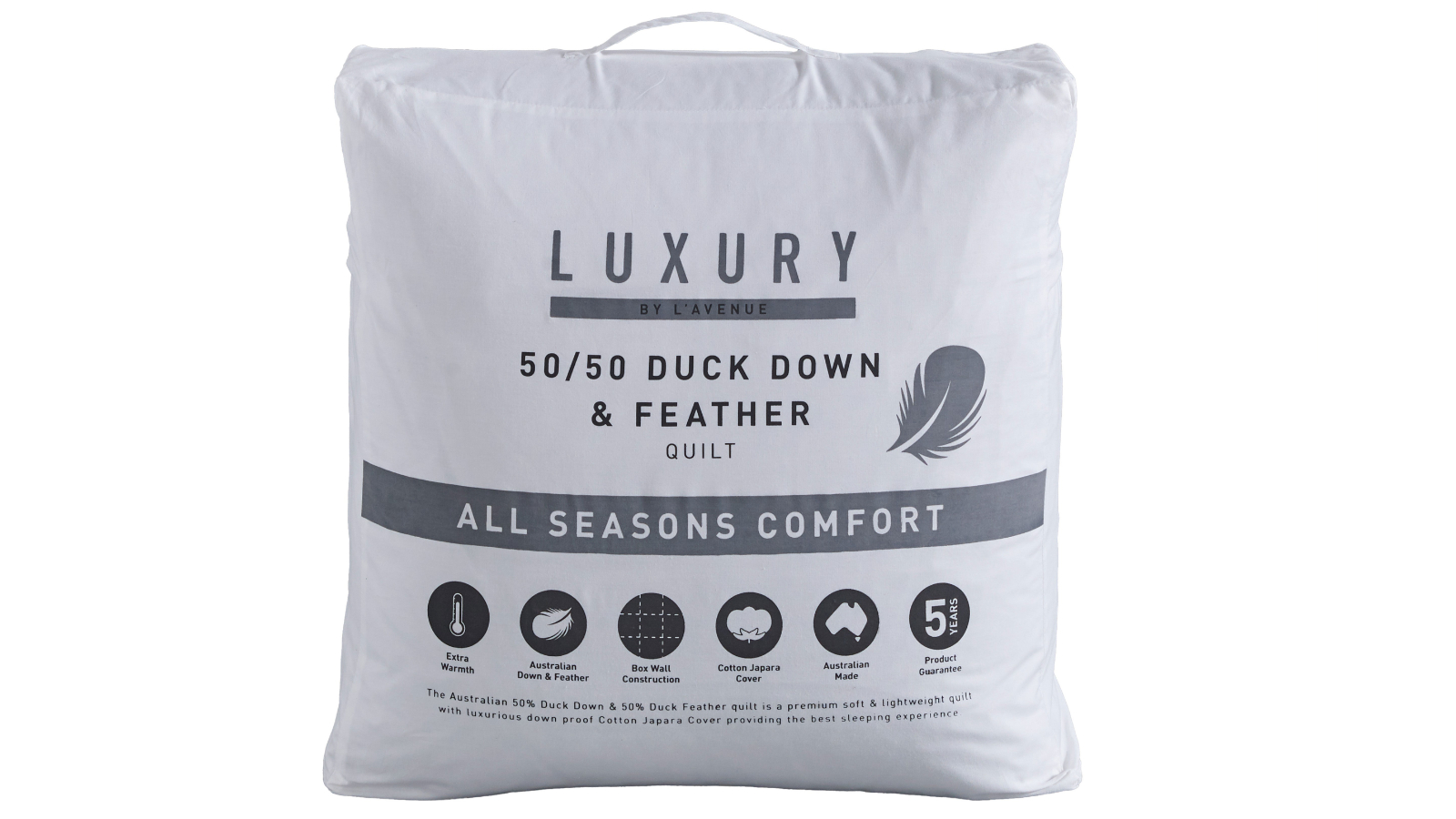 L'Avenue 50/50 Duck Down & Feather Quilt 