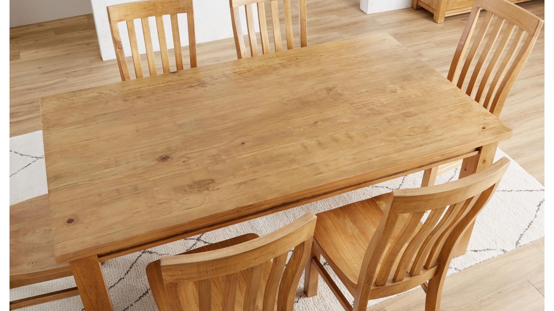 Cobar Light Oak Dining Table - 180cm | Harvey Norman