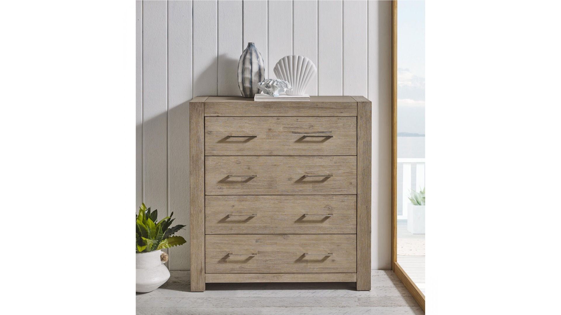 Hudson 4-Drawer Tallboy