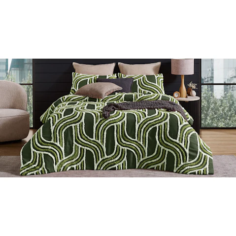 L'Avenue Jordy Forest Quilt Cover Set - Super King