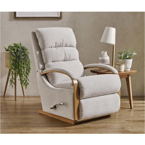 Charleston Fabric Rocker Recliner Armchair