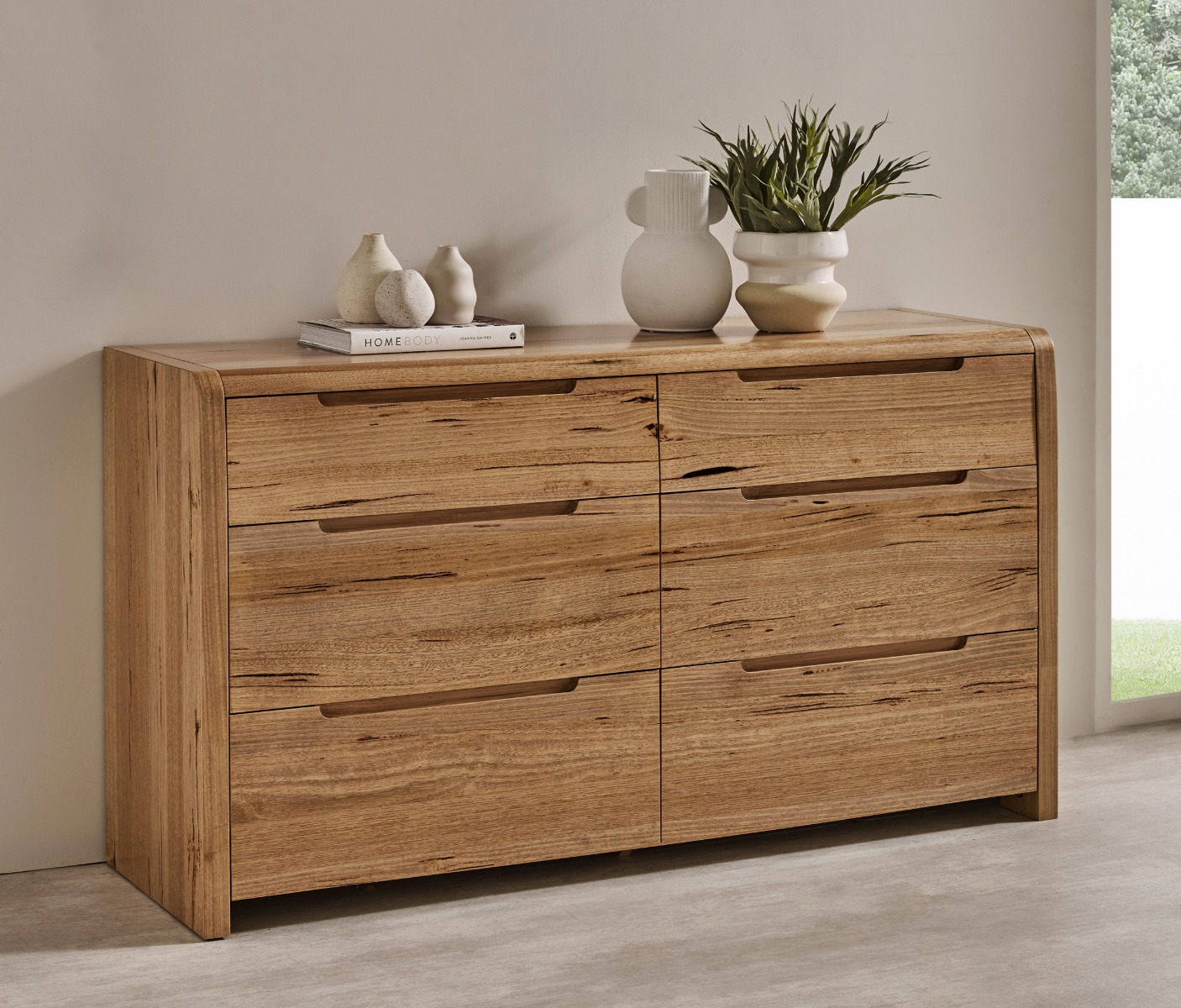 Oslo 6-Drawer Dresser