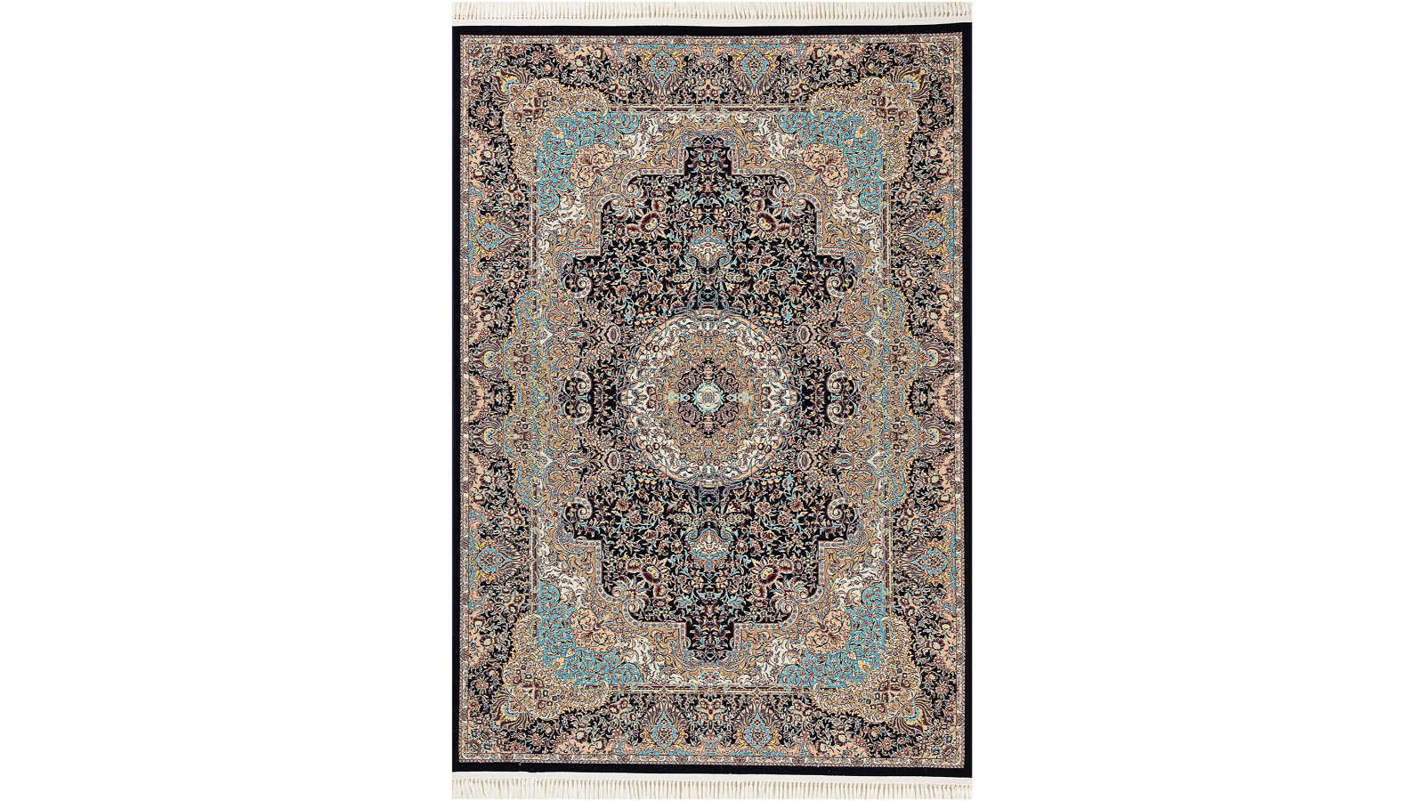 Royal Tapis Medal Blue Rug - Extra Large