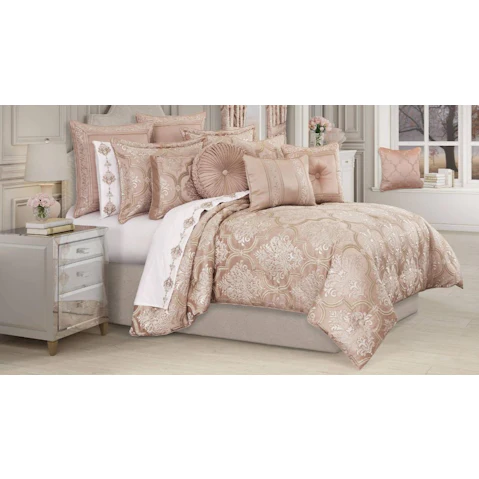 Rosewater Quilt Cover Set - Queen