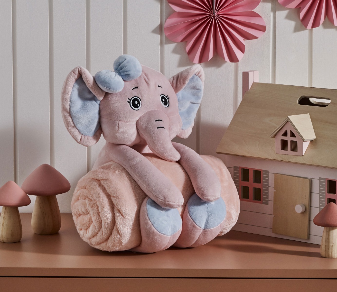 Jumbo Elephant Toy and Blanket