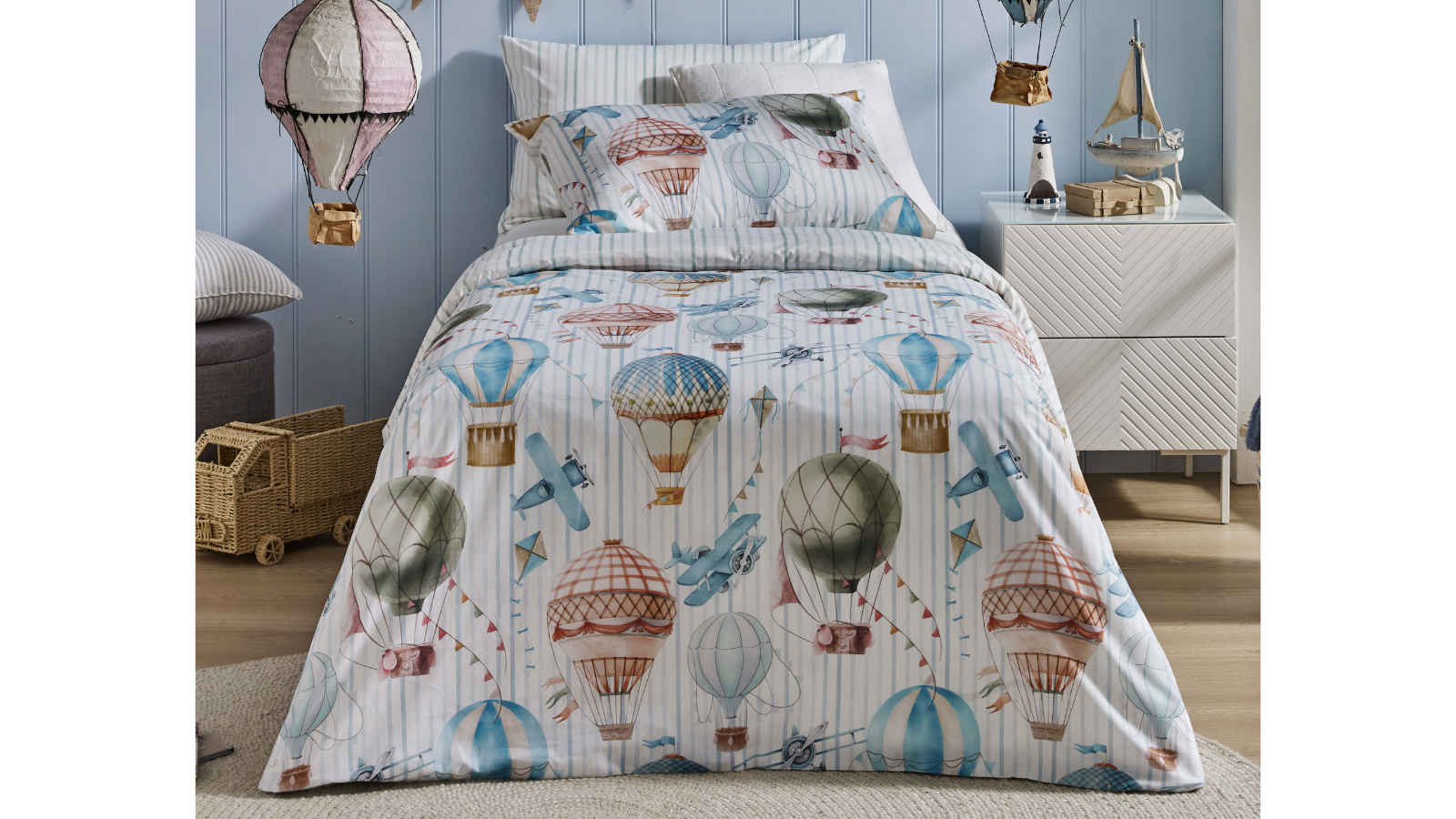 Expedition Quilt Cover Set - Single