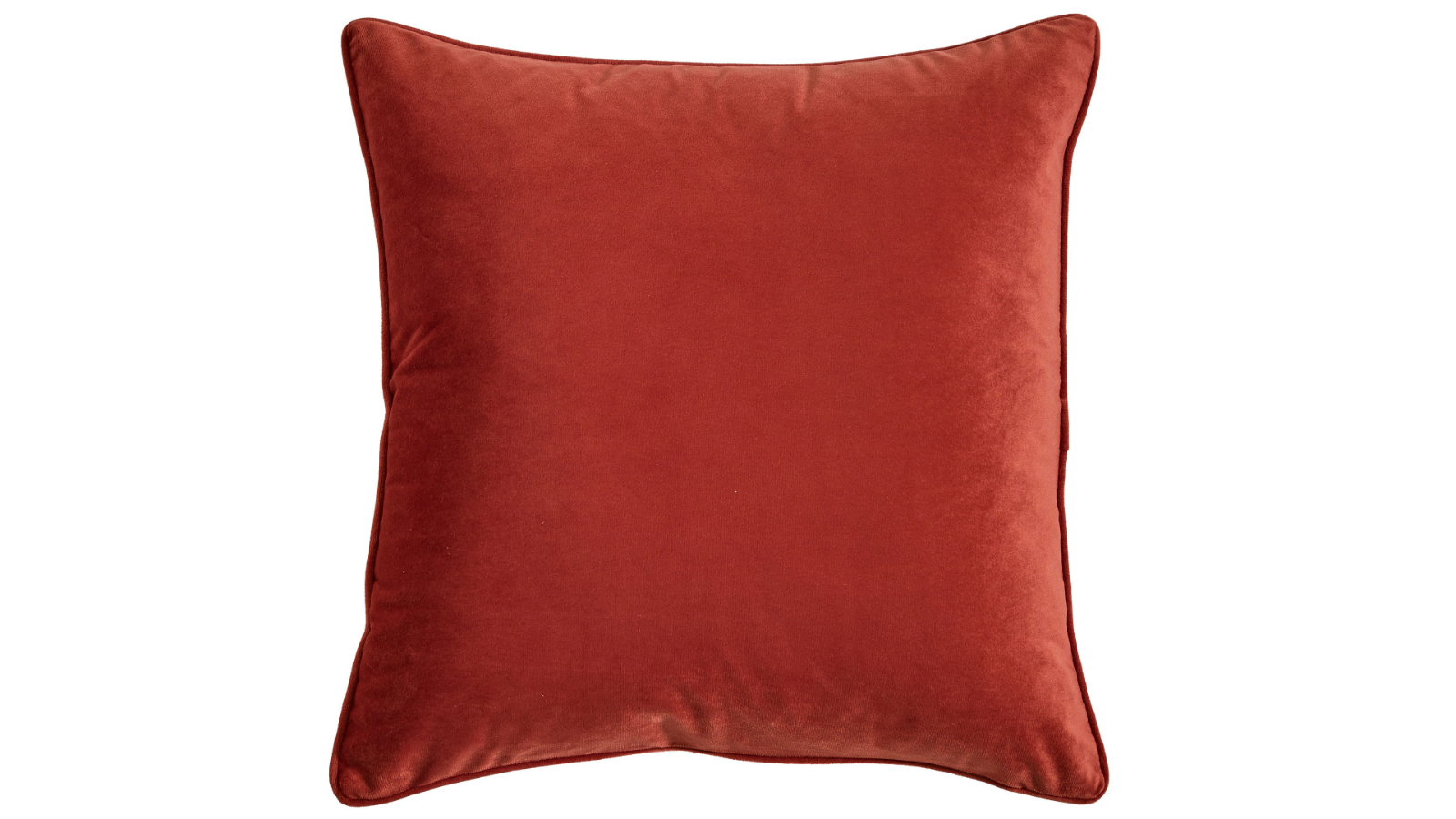 L'Avenue Velvet European Pillowcase - Rust