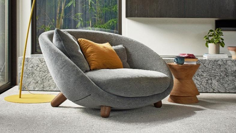 Stain Defence Platinum Peaceful Carpet - Forest