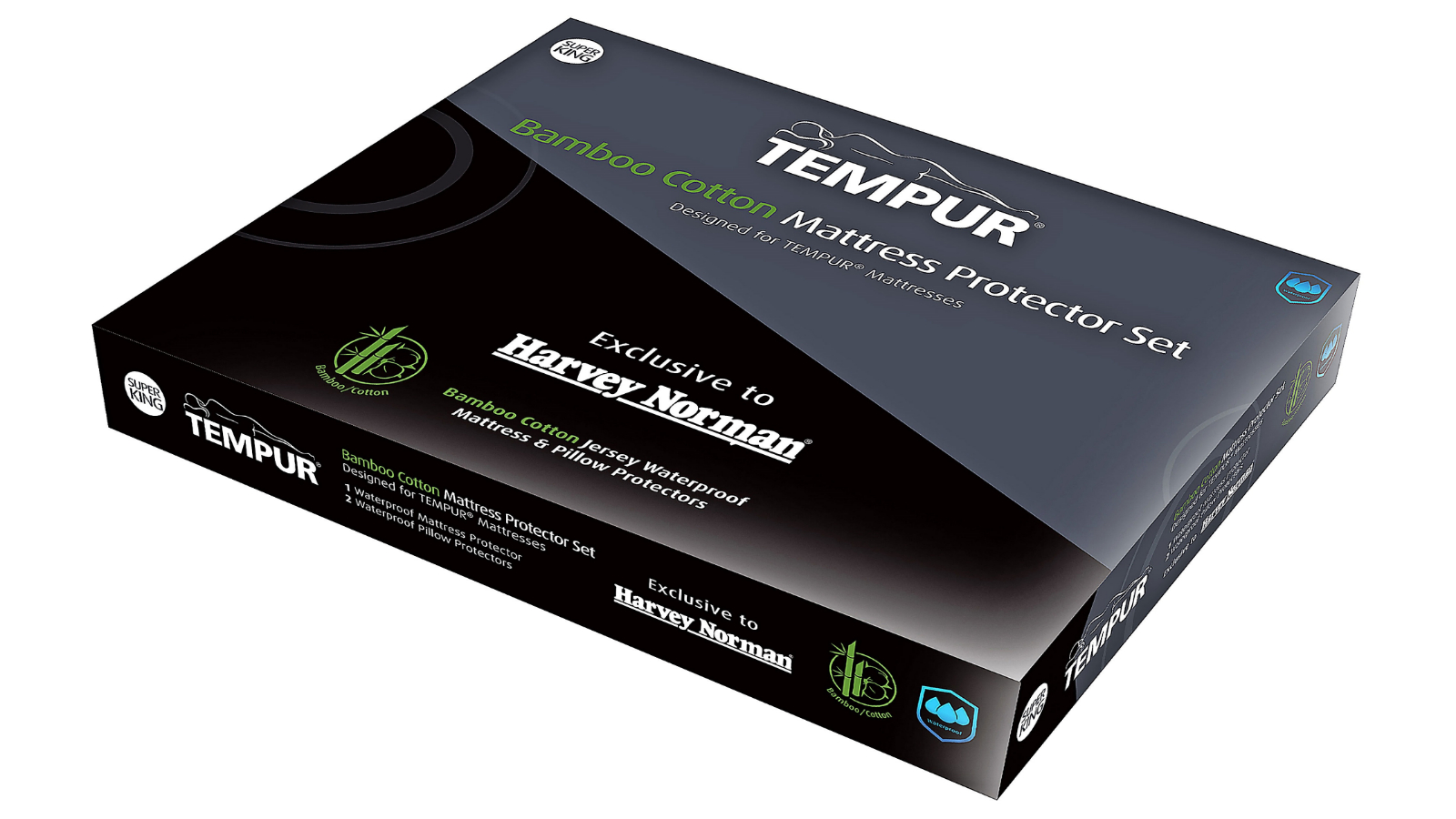 Tempur Mattress and Pillow Protector - Super King