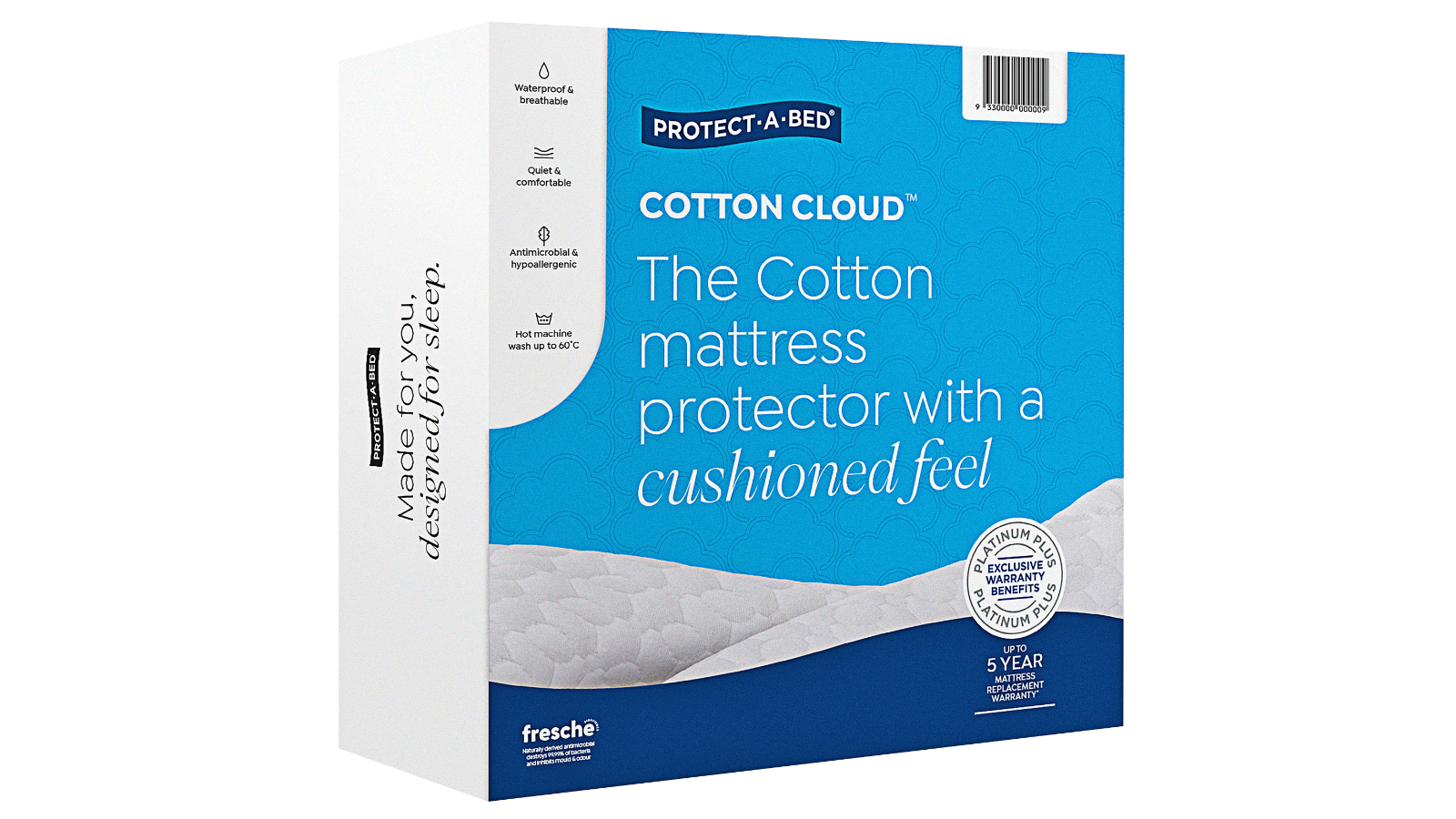 Protect-A-Bed Cotton Cloud Double Waterproof Mattress Protector