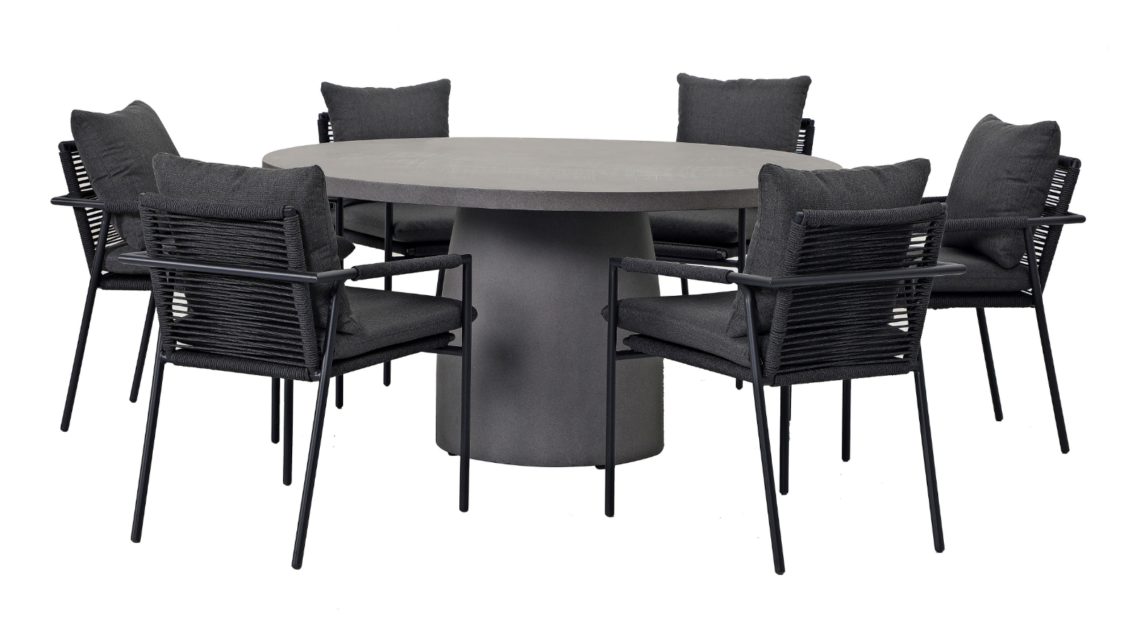 Evia 7-Piece Outdoor Dining Setting