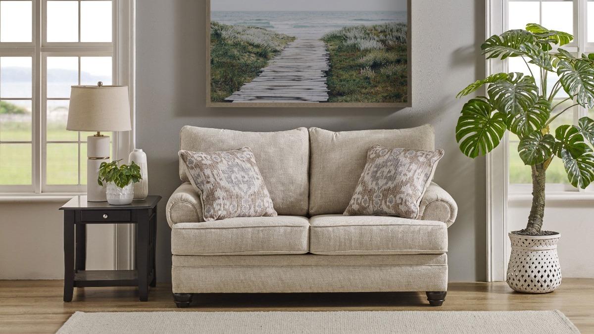 Carina 2-Seater Fabric Sofa