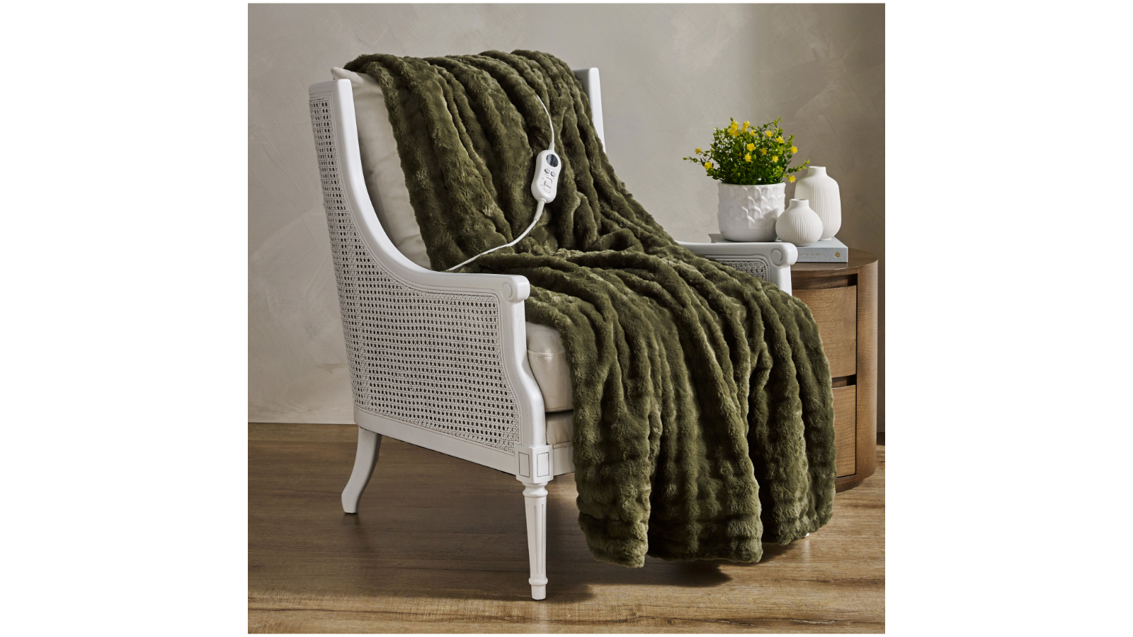 L'Avenue Luxury Neves Forest Heated Throw Harvey Norman