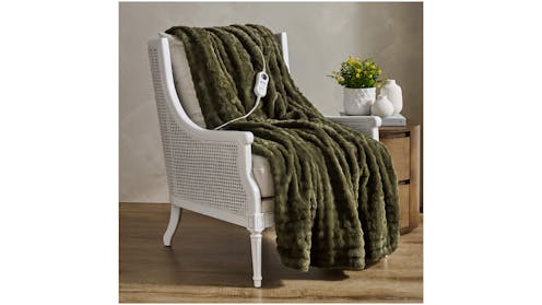 L'Avenue Luxury Neves Forest Heated Throw Harvey Norman