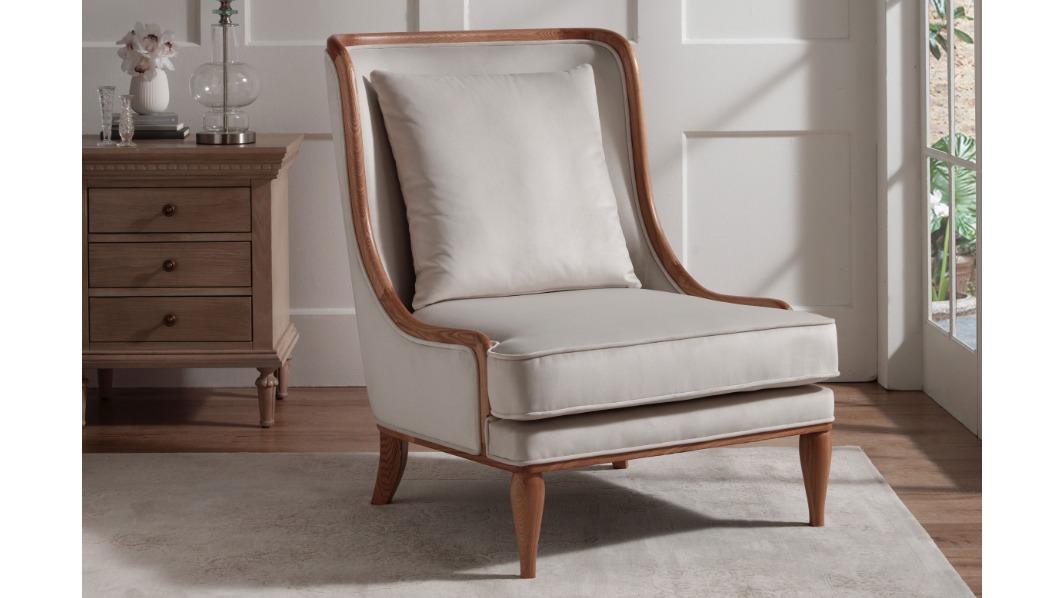 Normandy Bedroom Chair - White
