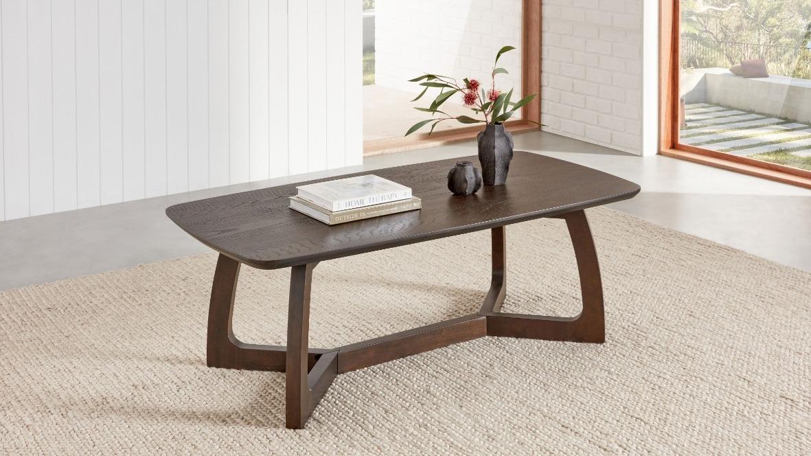 Malibu Rectangular Coffee Table - Granite