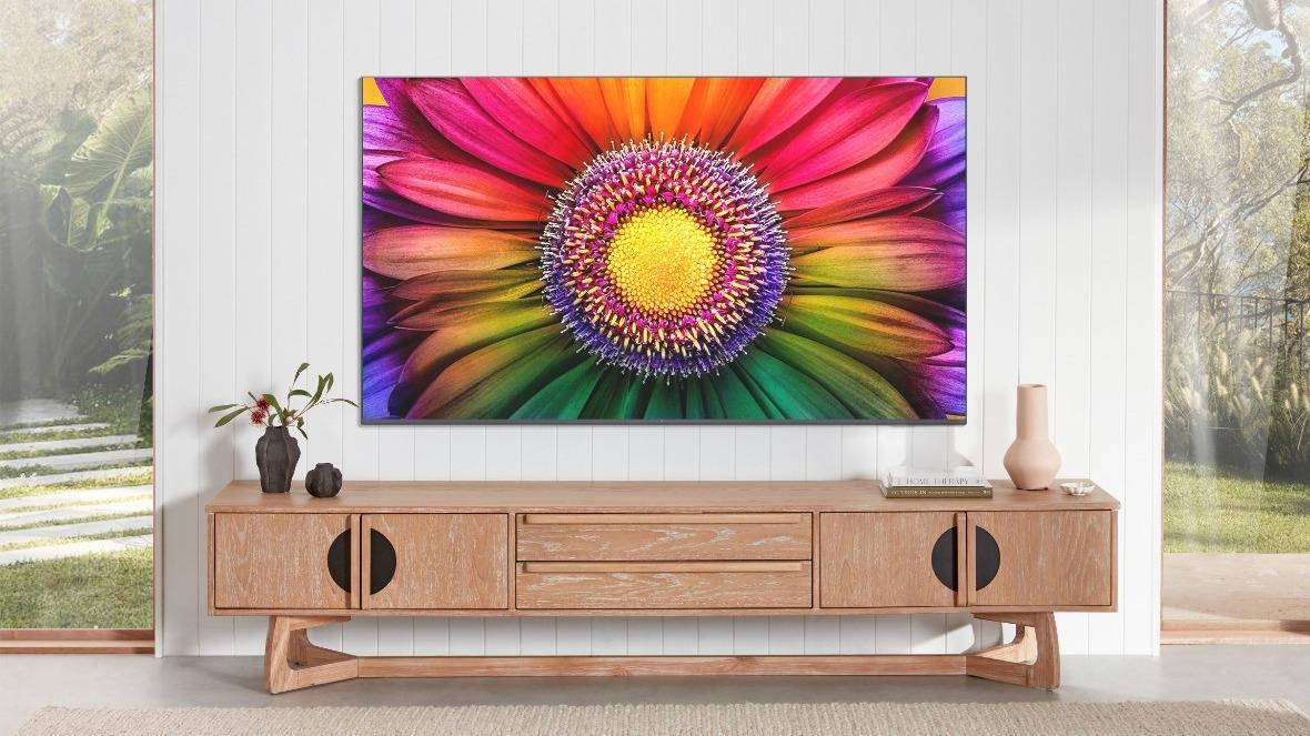 Malibu 240cm TV Unit - Whitewash
