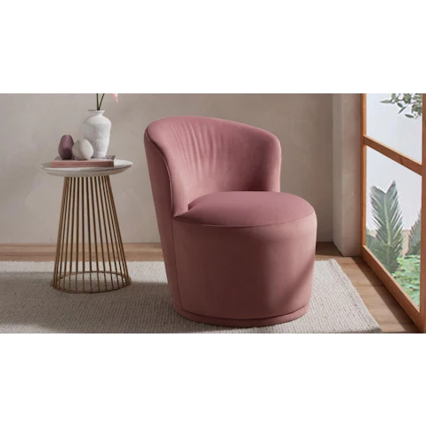 Nala Bedroom Chair - Pink