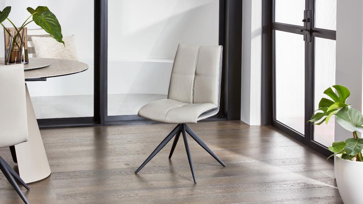 Elysian Swivel Dining Chair - Beige