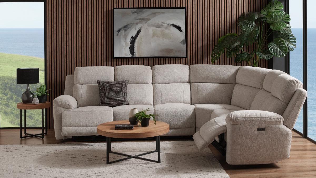 Eathon 6-Seater Powered Modular Recliner Sofa