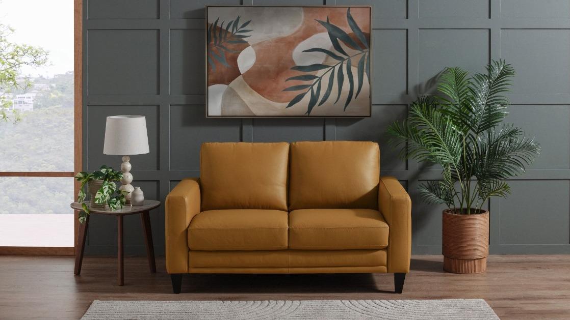 Firenze 2-Seater Leather Sofa