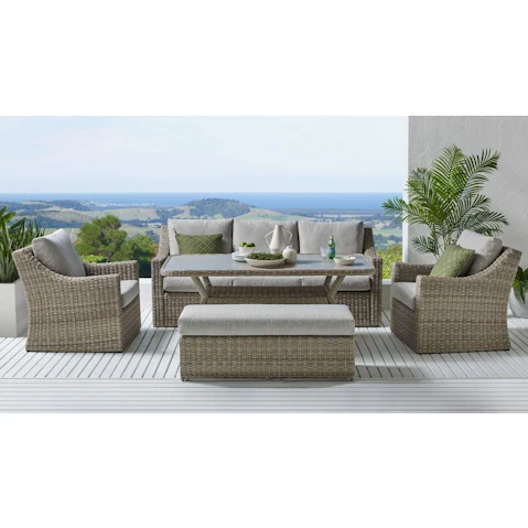 Alina 5-Piece Outdoor Lounge/Dining Setting