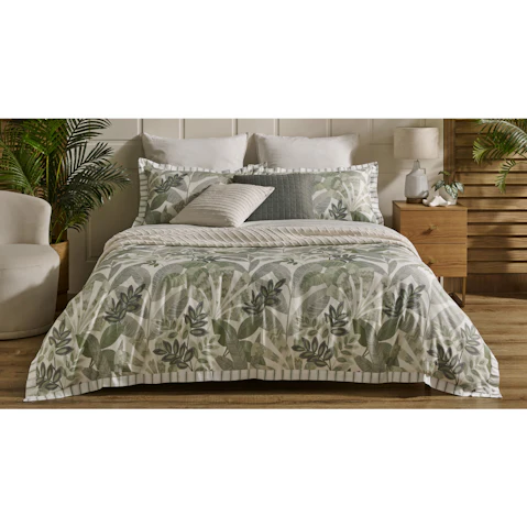 L'Avenue Lifestyle Atherton Sateen Quilt Cover Set