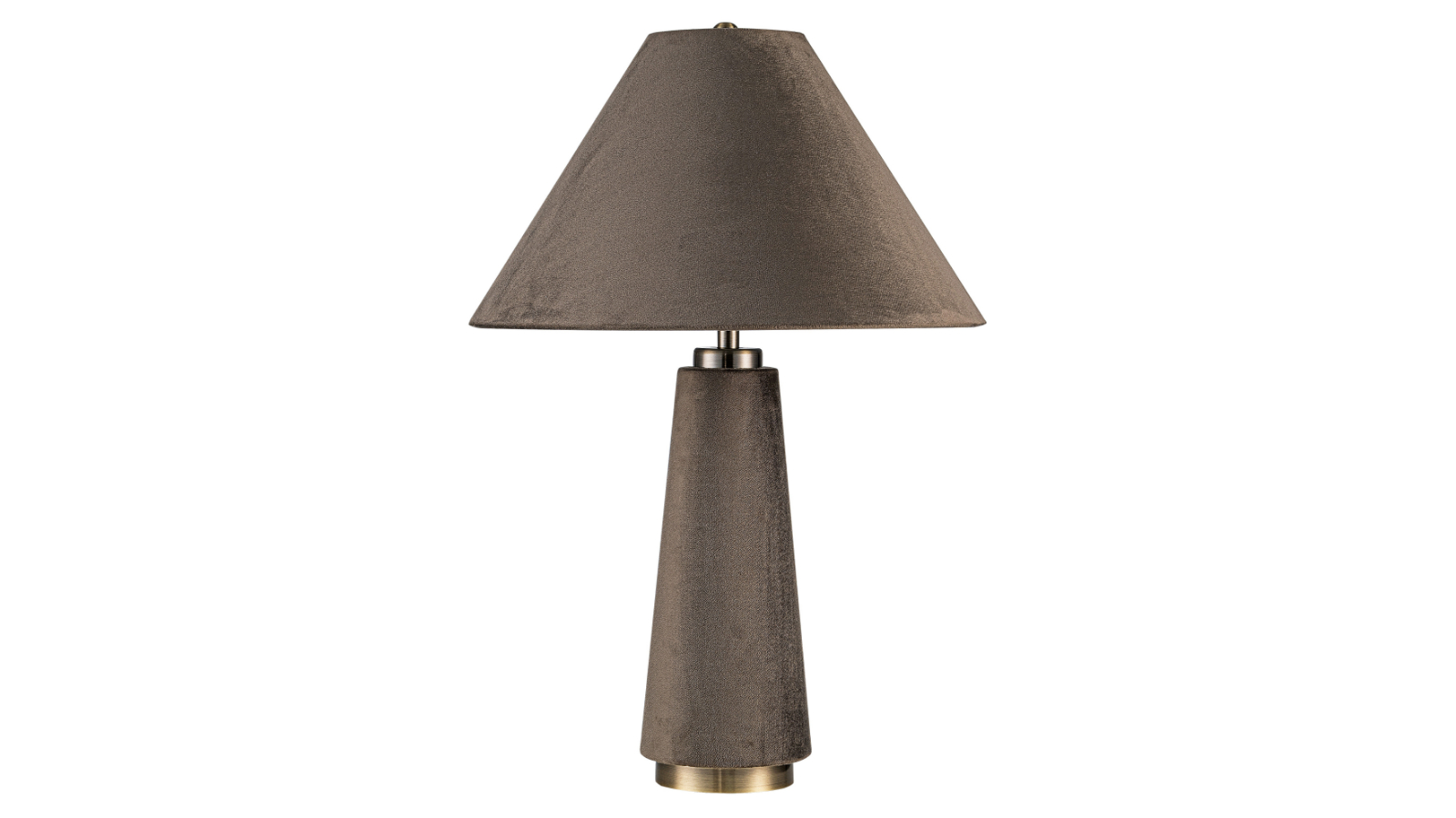 Florence Velvet Table Lamp - Olive