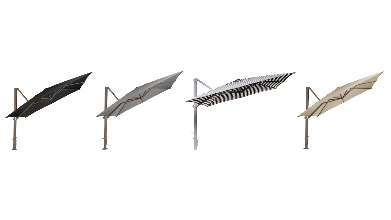 Asta 3.5m Square Cantilever Outdoor Umbrella