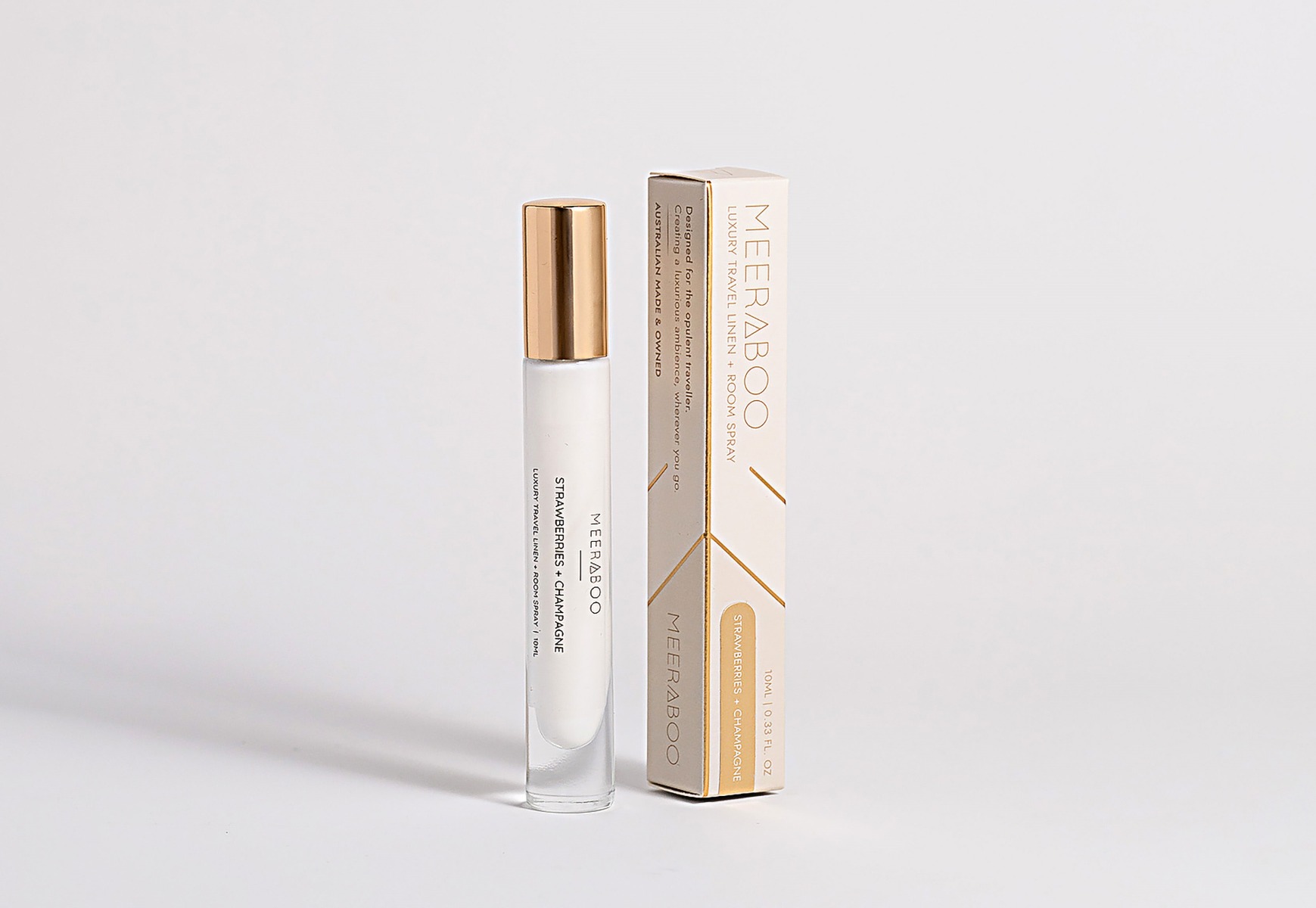 Meeraboo Strawberries and Champagne 10ml Linen Spray