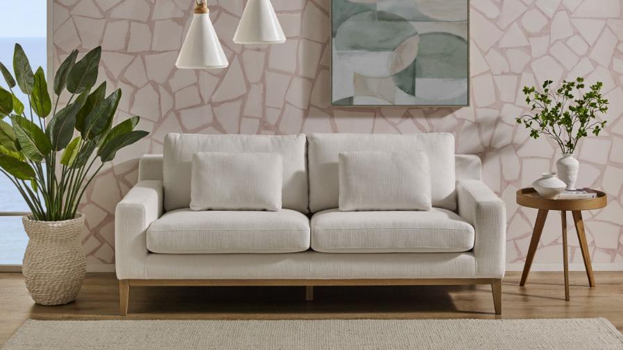 Hinata 2.5-Seater Fabric Sofa