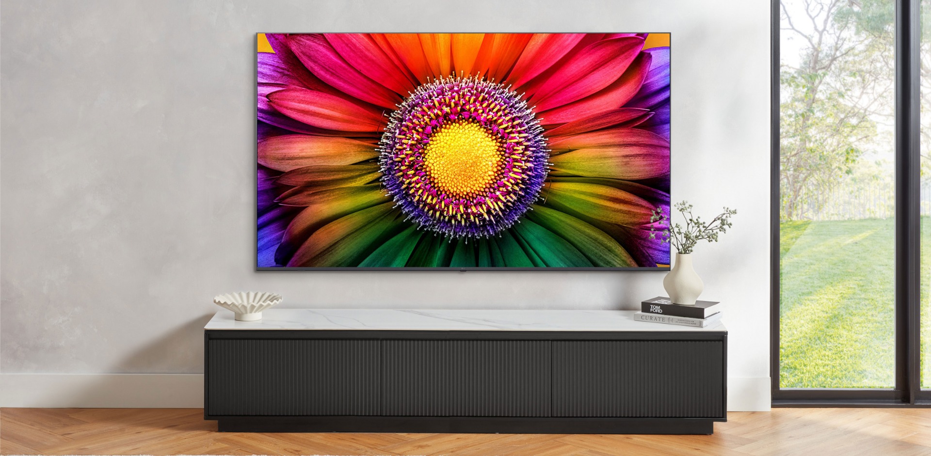 Astra 3-Drawer TV Unit with Sintered Stone Top