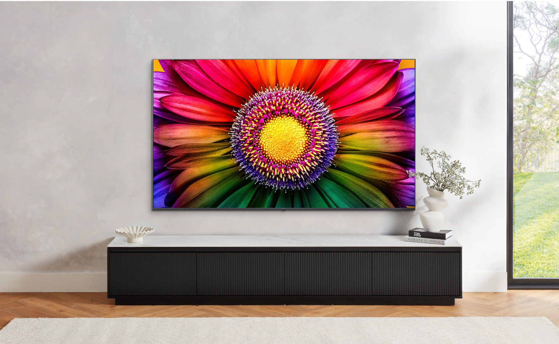 Astra 4-Drawer TV Unit with Sintered Stone Top