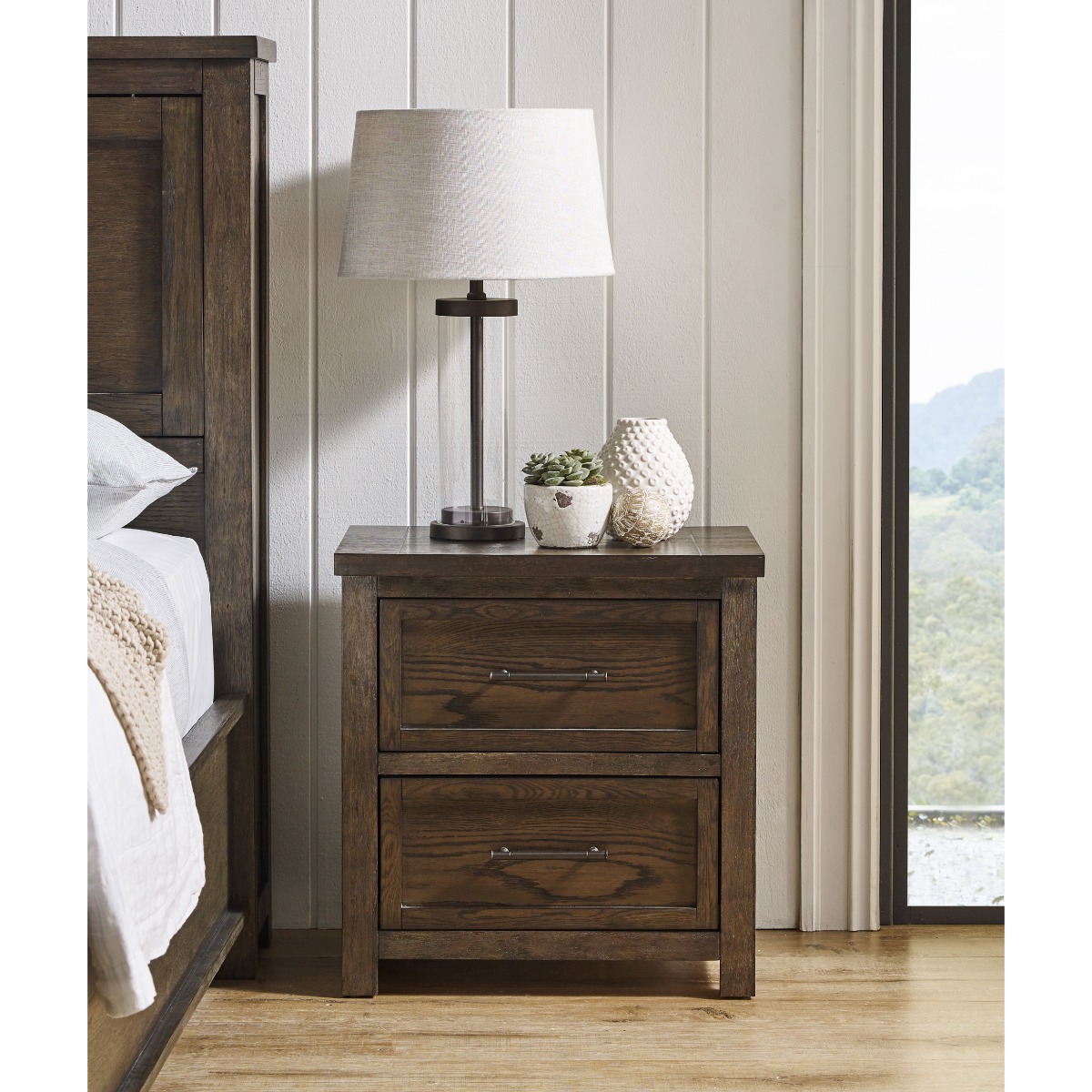 Juta 2-Drawer Bedside Table