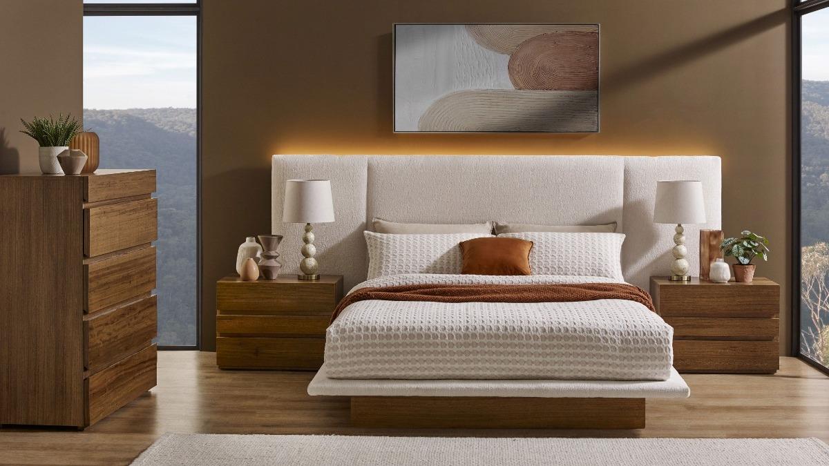 Eclipse Bed with Lights - Super King