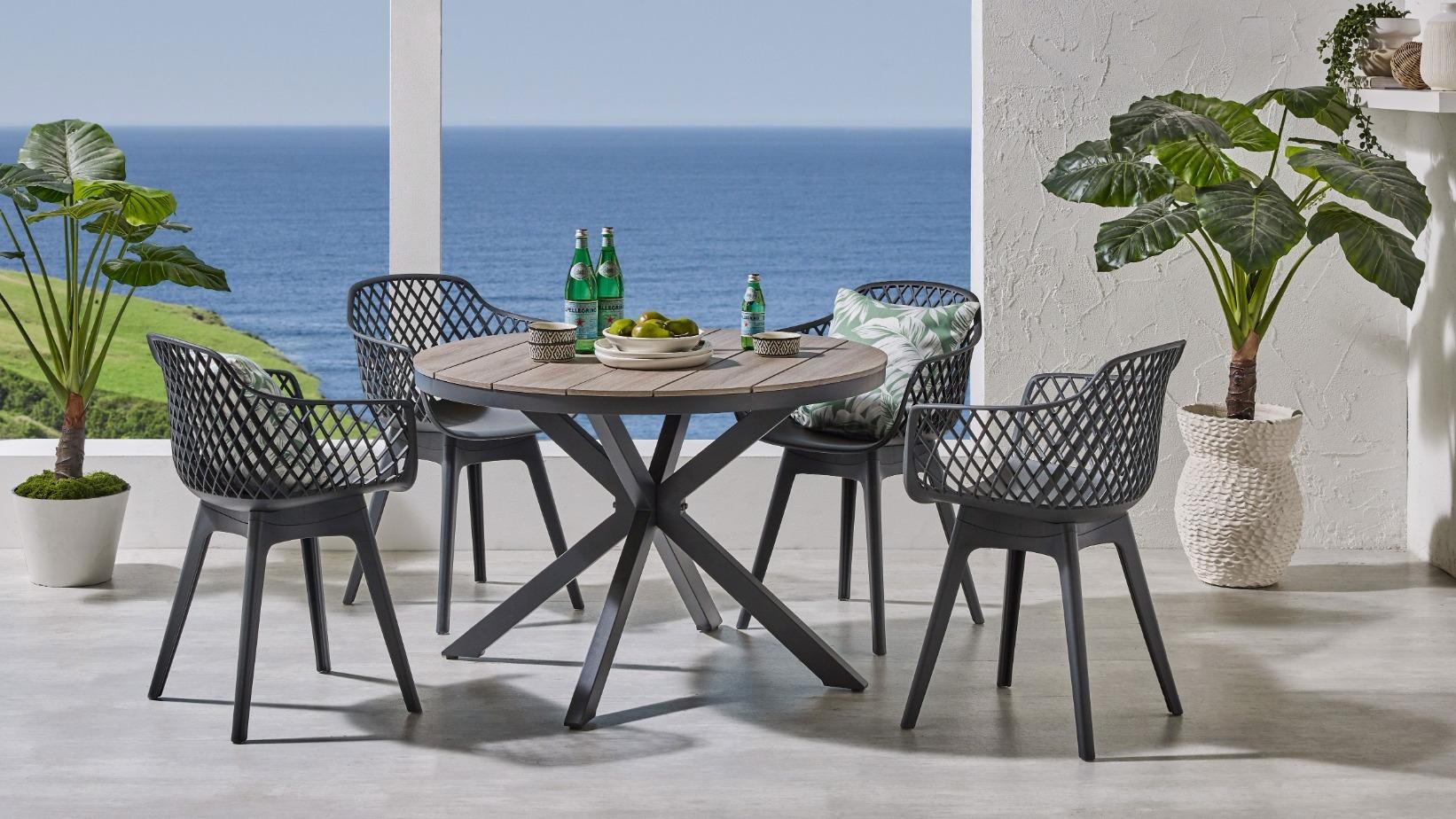 Castille 5-Piece Outdoor Dining Setting
