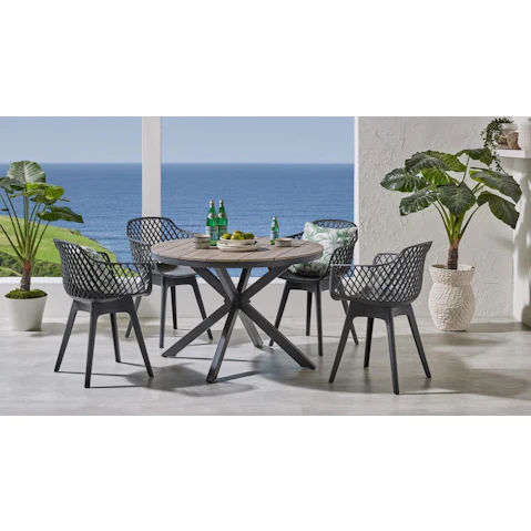 Castille 5-Piece Outdoor Dining Setting