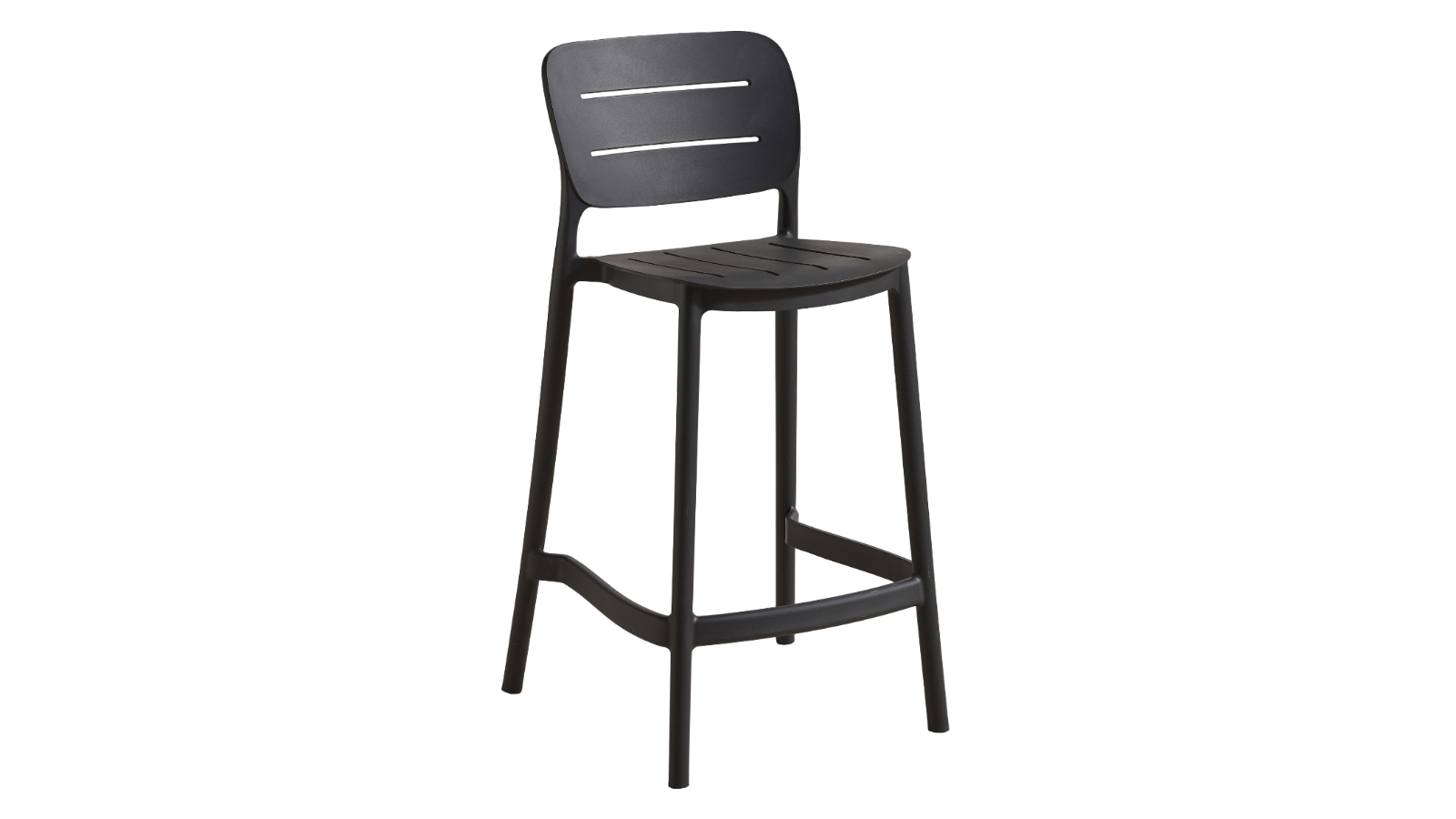 Sage Outdoor Bar Chair - Charcoal