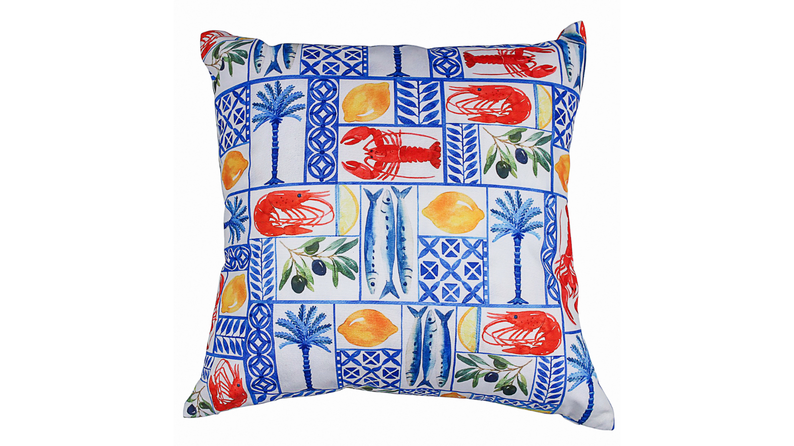 Coastal Catch Outdoor Cushion