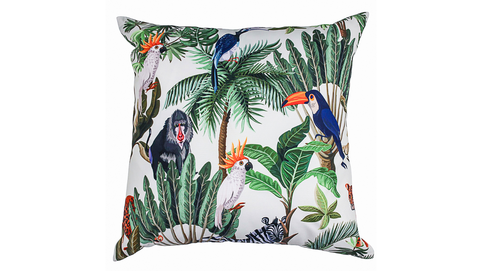Safari Scene Outdoor Cushion