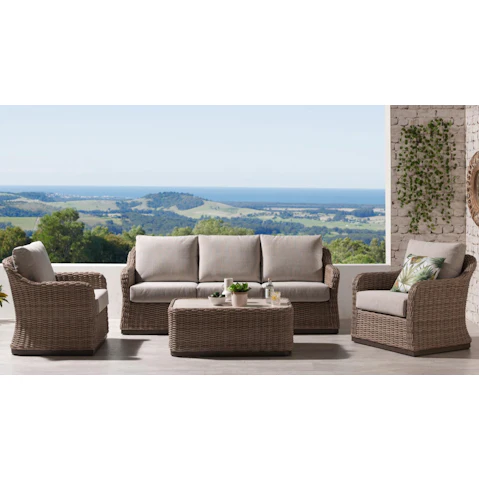 Drover 4-Piece Outdoor Lounge Setting